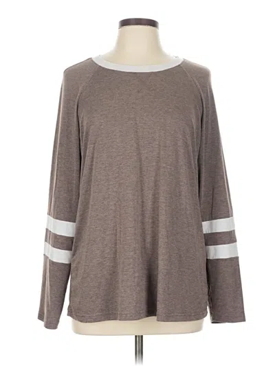 Pre-owned Automet Long Sleeve T-shirt In Brown