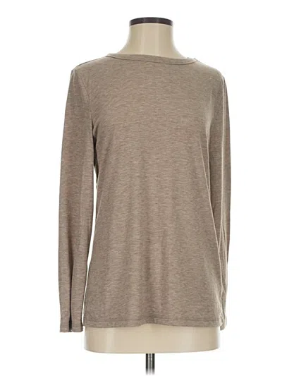 Pre-owned Automet Long Sleeve T-shirt In Brown