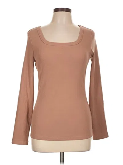Pre-owned Automet Long Sleeve T-shirt In Brown