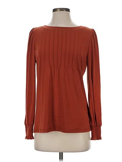 Pre-owned Automet Long Sleeve T-shirt In Brown