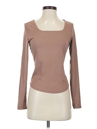 Pre-owned Automet Long Sleeve T-shirt In Brown