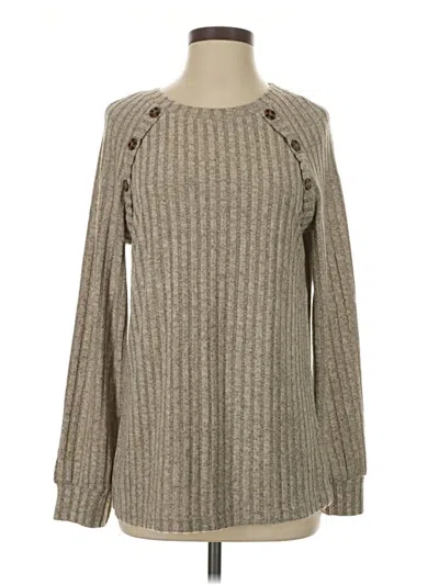 Pre-owned Automet Long Sleeve T-shirt In Gray