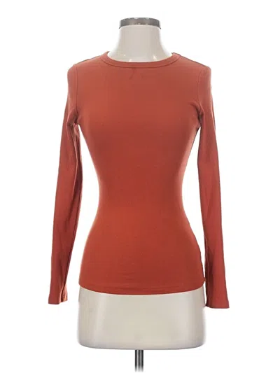 Pre-owned Automet Long Sleeve T-shirt In Orange
