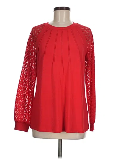 Pre-owned Automet Long Sleeve T-shirt In Red