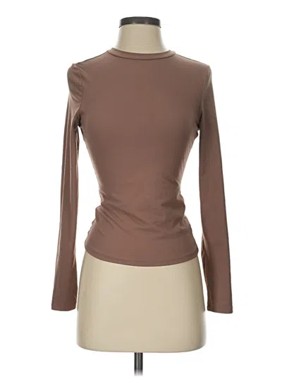 Pre-owned Automet Long Sleeve Turtleneck In Brown