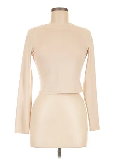 Pre-owned Automet Long Sleeve Turtleneck In Tan