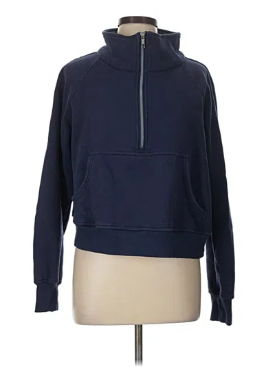 Pre-owned Automet Pullover Hoodie In Blue