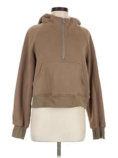 Pre-owned Automet Pullover Hoodie In Tan