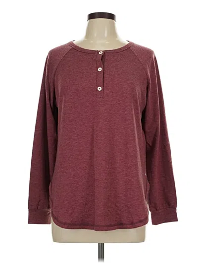 Pre-owned Automet Pullover Sweater In Burgundy