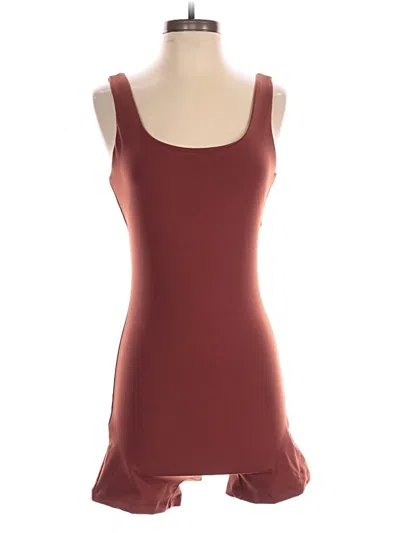 Pre-owned Automet Romper In Burgundy