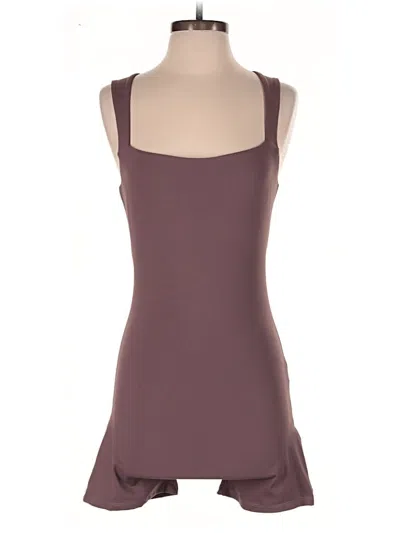Pre-owned Automet Romper In Burgundy