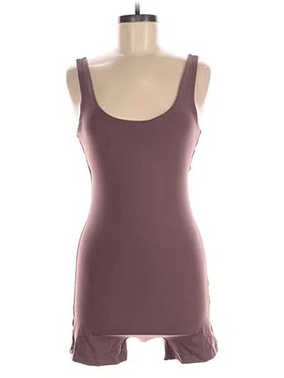 Pre-owned Automet Romper In Burgundy