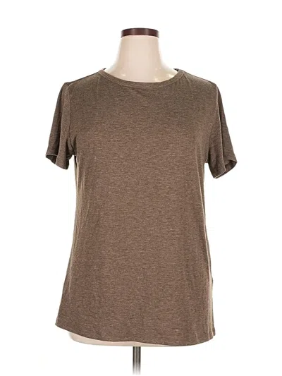 Pre-owned Automet Short Sleeve T-shirt In Brown