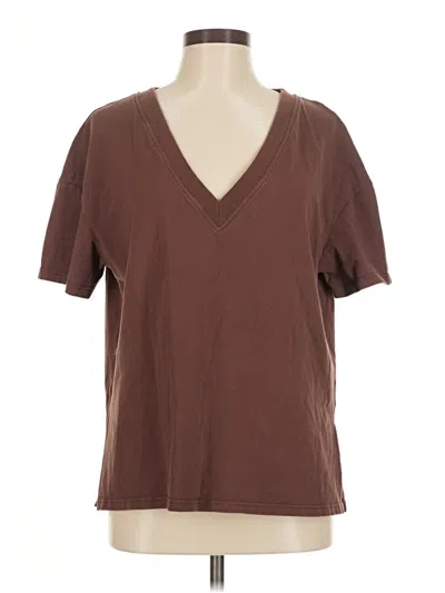 Pre-owned Automet Short Sleeve T-shirt In Brown