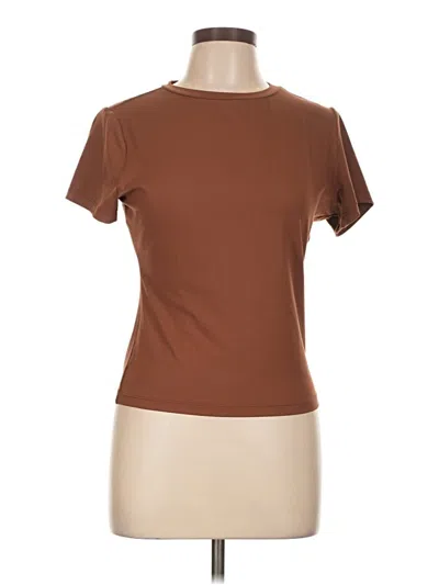 Pre-owned Automet Short Sleeve T-shirt In Brown