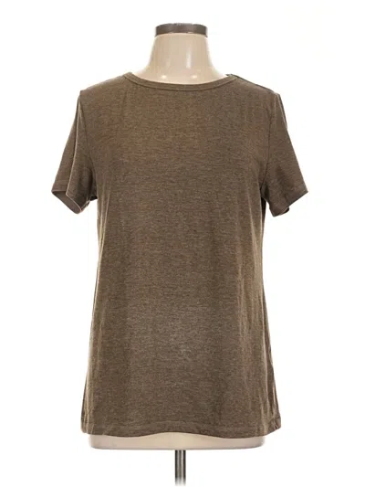Pre-owned Automet Short Sleeve T-shirt In Brown