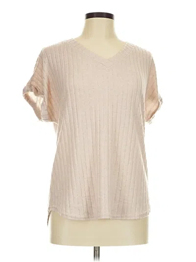 Pre-owned Automet Short Sleeve T-shirt In Tan