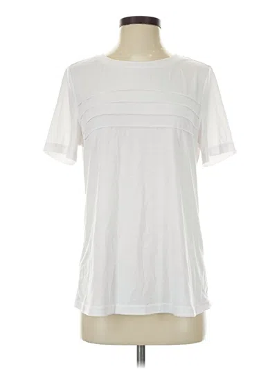 Pre-owned Automet Short Sleeve T-shirt In White