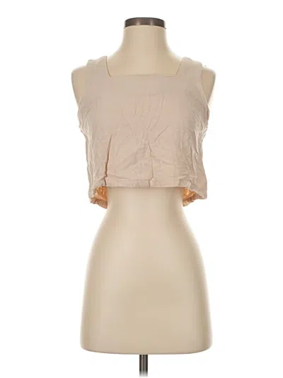 Pre-owned Automet Sleeveless Blouse In Brown