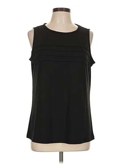 Pre-owned Automet Sleeveless T-shirt In Black