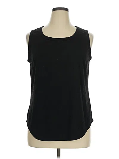 Pre-owned Automet Sleeveless T-shirt In Black