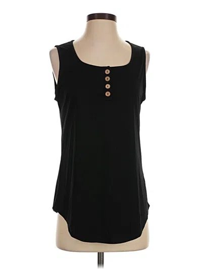 Pre-owned Automet Sleeveless T-shirt In Black