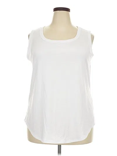 Pre-owned Automet Sleeveless T-shirt In White