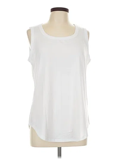 Pre-owned Automet Sleeveless T-shirt In White