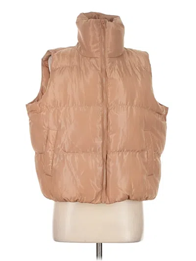 Pre-owned Automet Vest In Tan