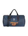 Automobili Lamborghini Duffel Bags In Dark Blue