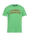 Automobili Lamborghini T-shirts In Green