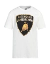 Automobili Lamborghini Man T-shirt White Size M Cotton