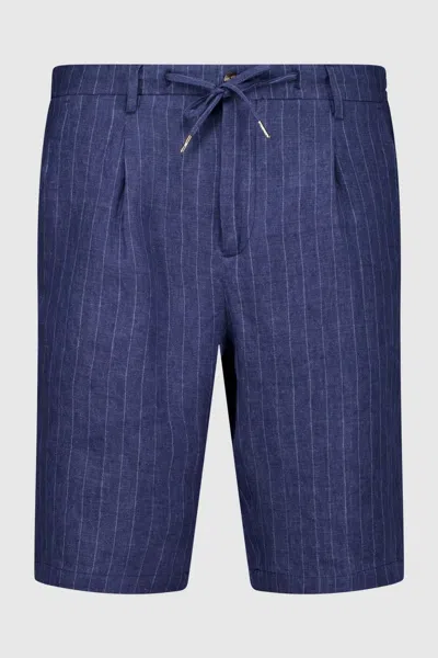 Autore Bermuda Hudson In Linen In Blue