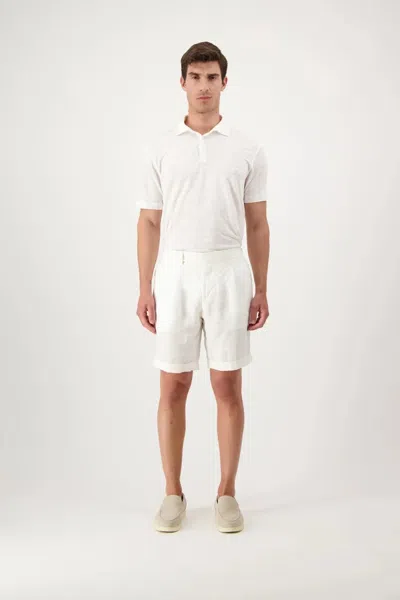 Autore Bermuda Torres In Linen In White