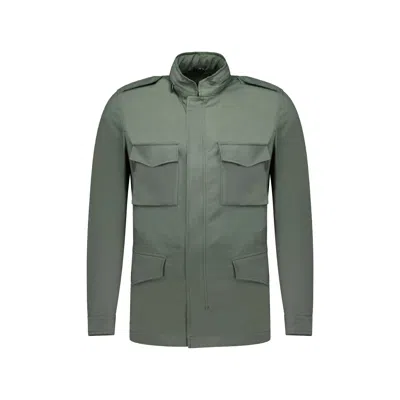 Autore Cotton Field Jacket In Green