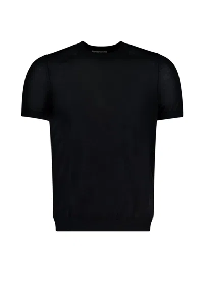 Autore T Shirt In Wool And C Mere In Black