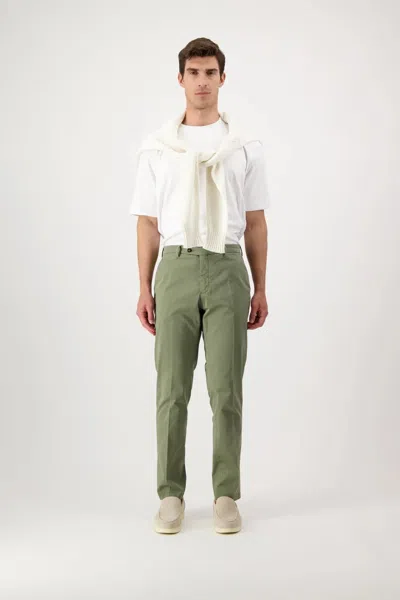 Autore Trousers Drake In Cotton In Green