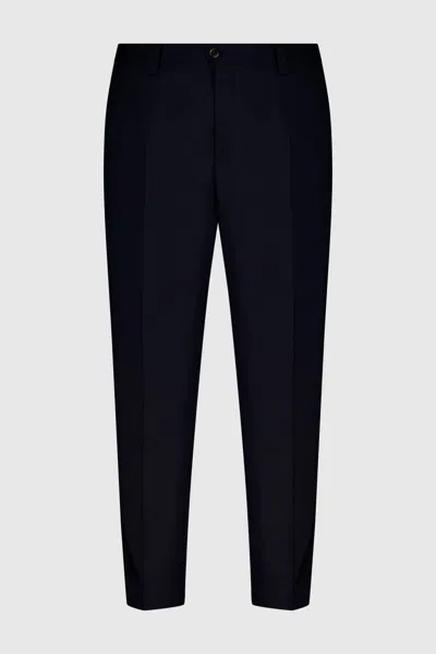 Autore Trousers In Virgin Wool In Blue