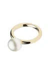 Autore Moda 10kt Rose Gold Gigi Pearl Ring In Gold