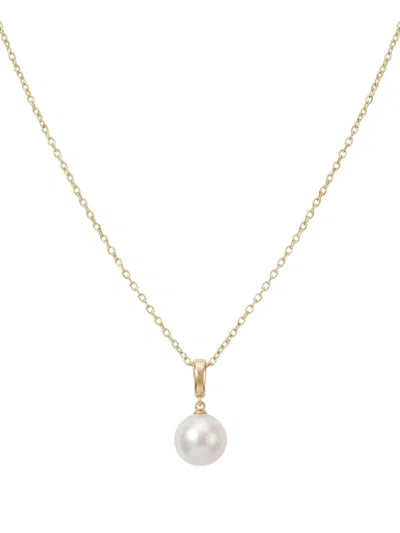 Autore Moda Form Pearl Necklace In White
