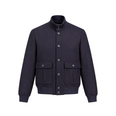 Autore Stone Bomber Jacket In Black