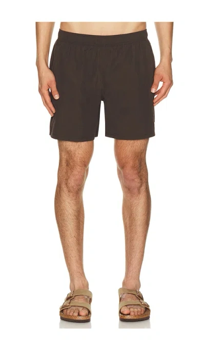 Auto-reply™ 5.5 Solid Sebastian Swim Trunk In Green