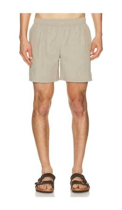 Auto-reply™ 5.5 Solid Sebastian Swim Trunk In Neutral