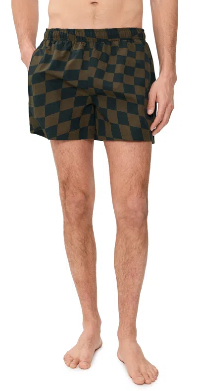 Auto-reply™ Printed Sebastian Swim Trunks 4 Mirage/molino In Multi