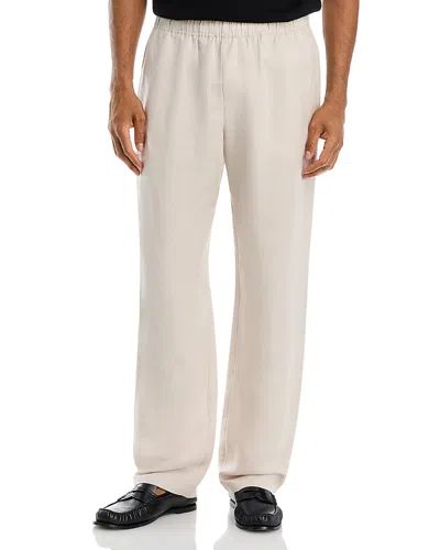 Auto-reply™ Pull On Linen Pants In White