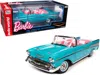 Autoworld 1957 Chevrolet Bel Air Convertible Aqua Blue With Pink Interior "barbie" "silver Screen Machines" 1/