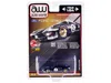 Autoworld 1966 Ford Gt40 Rhd (right Hand Drive) #2 Black With Silver Stripes Limited Edition To 3600 Pieces Wo