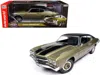 Autoworld 1970 Chevrolet Chevelle Ss Tricentennial Gold With Black Stripes And Vinyl Top "muscle Car & Corvett In Multi