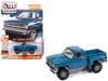 Autoworld 1981 Chevrolet Silverado Stepside Pickup Truck Blue "muscle Trucks" Series 1/64 Diecast Model Car By In Multi