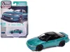Autoworld 1991 Mitsubishi Eclipse Gsx Tennessee Blue Metallic With Black Top "import Legends" Series 1/64 Diec In Multi